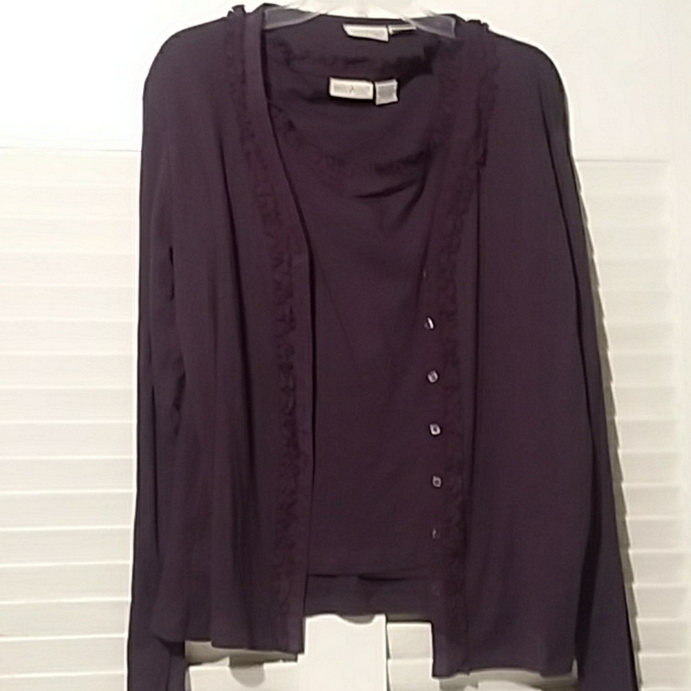 White Stag Tank & Cardigan